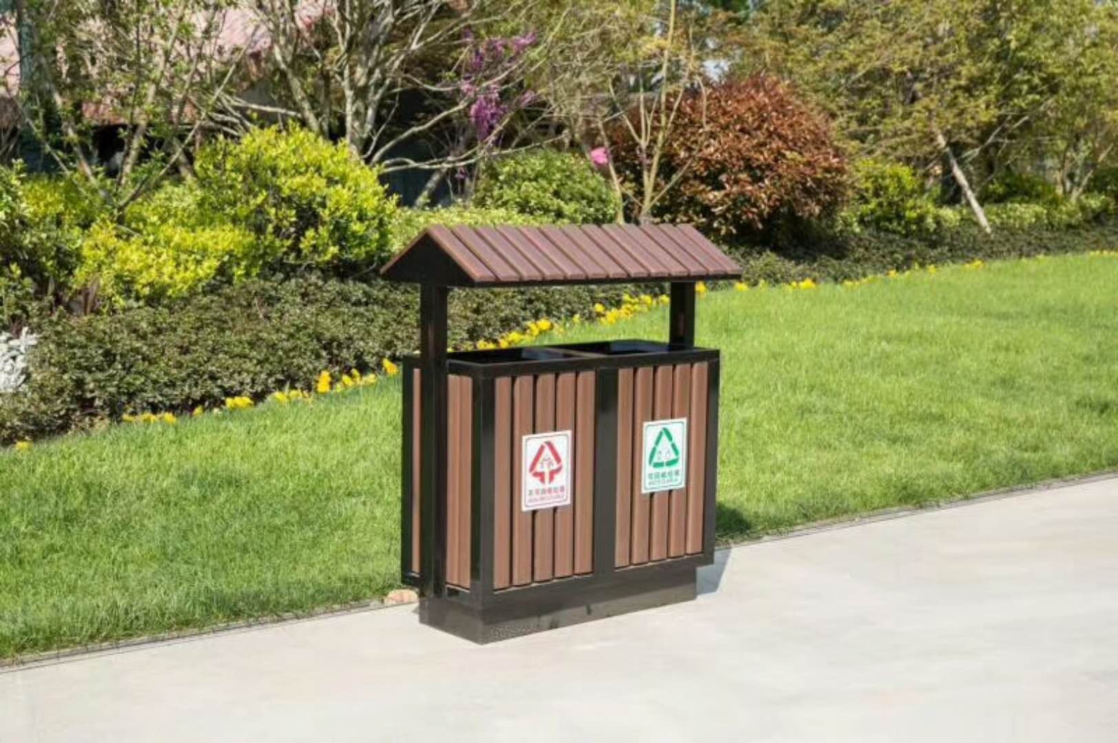 如何选择合适的公园垃圾桶?