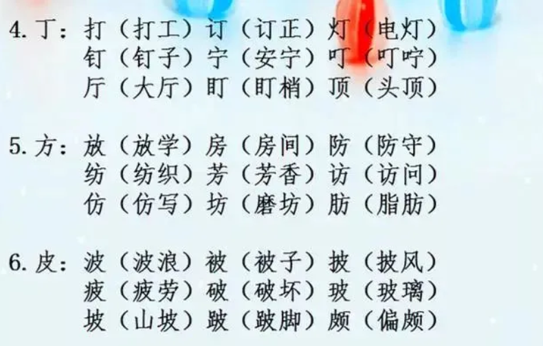 小学语文必考辨字组词汇总 - 湖南邦栋教育咨询有限公司