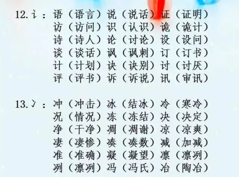 小学语文必考辨字组词汇总 - 湖南邦栋教育咨询有限公司