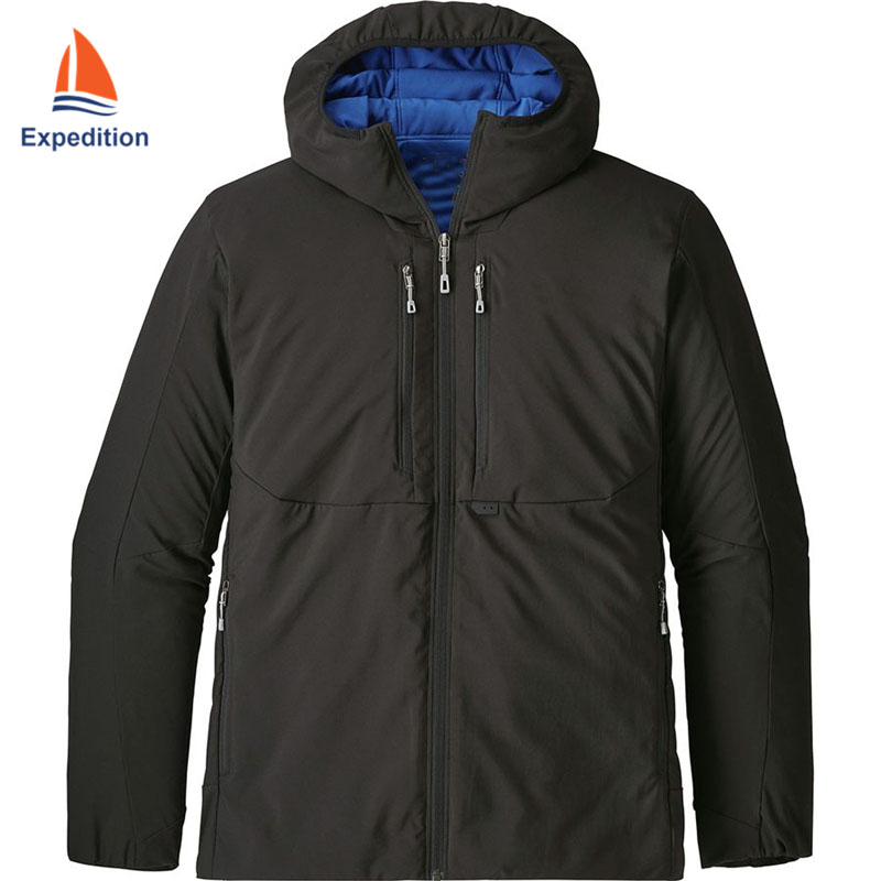 IJ-017-Insulated Jackets for men, not waterproof, outshell+polyfill+lining, used for normal working, outing, climbing, camping,etc, in spring, autumn, winter.