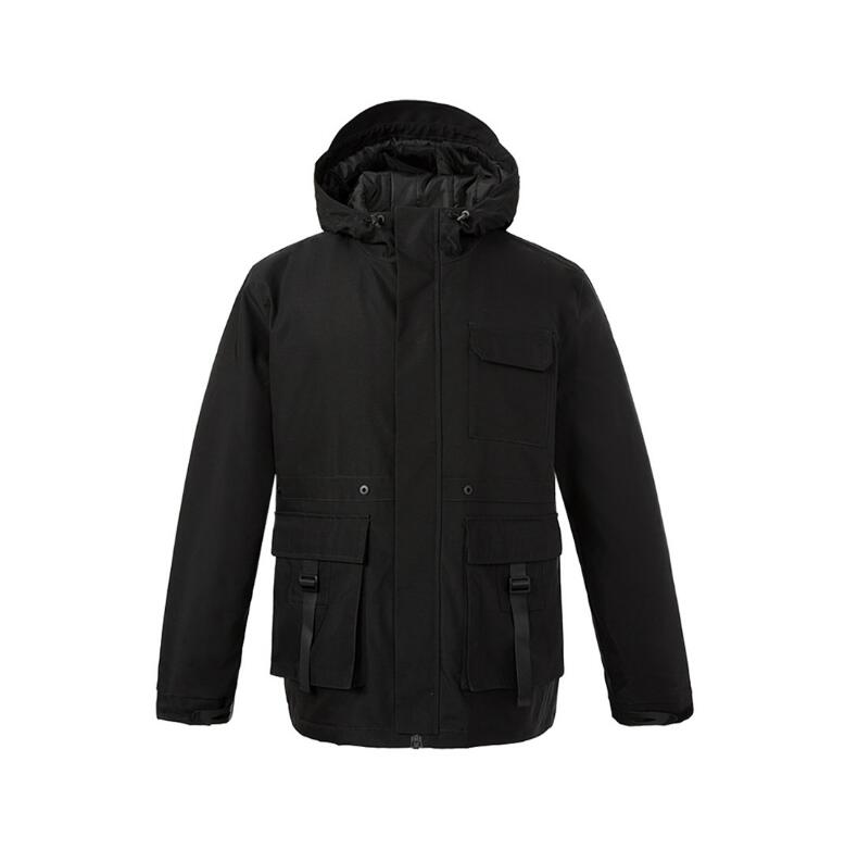 IJ-020-Insulated Jackets for men, not waterproof, outshell+polyfill+lining, used for normal working, outing, climbing, camping,etc, in spring, autumn, winter.