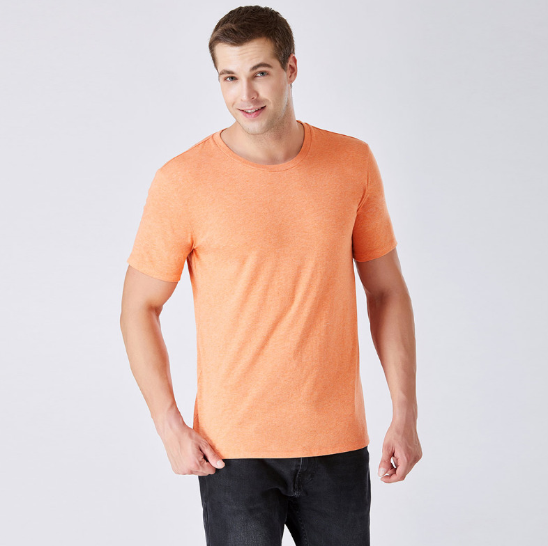 TS-004-T-shirt for men, cation, used for outing, normal working, doing exercise, jogging,etc in spring, autumn.