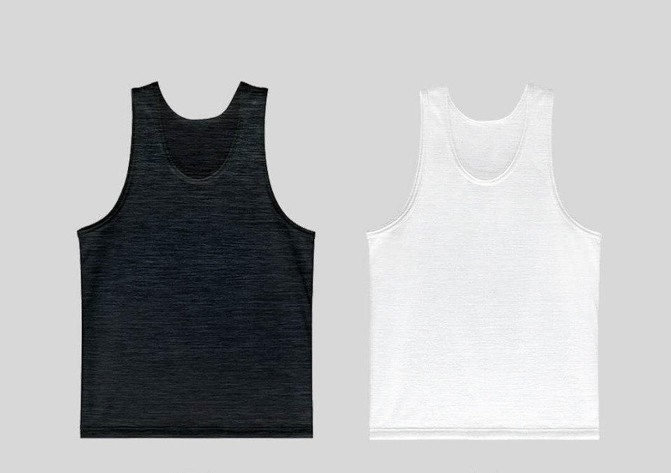 TS-007-T-shirt for men, vest style, used for outing, normal working, doing exercise, jogging,etc in spring, autumn.