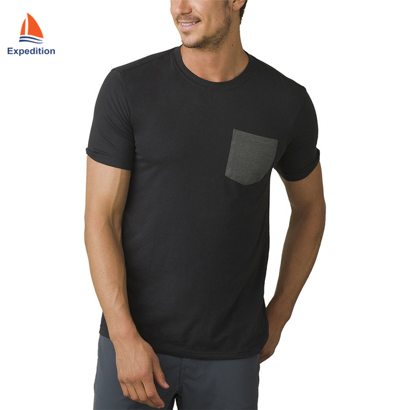 TS-010-T-shirt for men, used for outing, normal working, doing exercise, jogging,etc in spring, autumn.