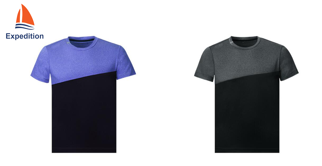 TS-012-T-shirt for men, mixed colors, used for outing, normal working, doing exercise, jogging,etc in spring, autumn.