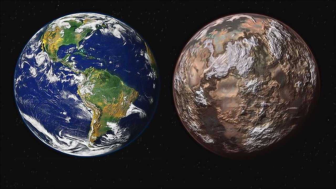 地球对比宇宙图片大全图片