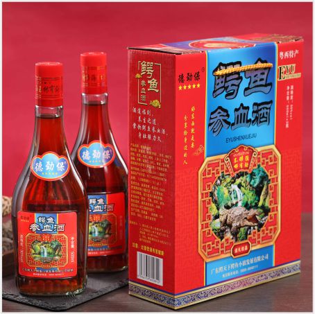 鳄鱼参血酒1000ml/2瓶/盒