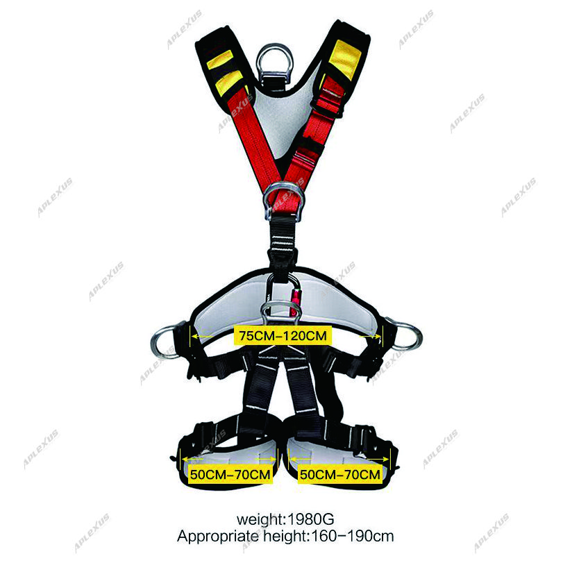 Full body climbing harness