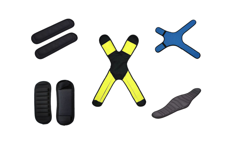 Harness accessories pads