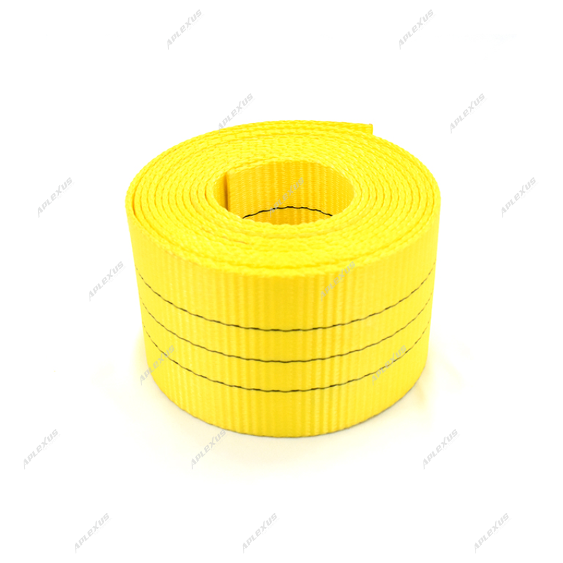 Yellow Industrial Sling webbing