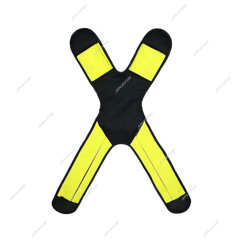 with fluorescence safety harness pads