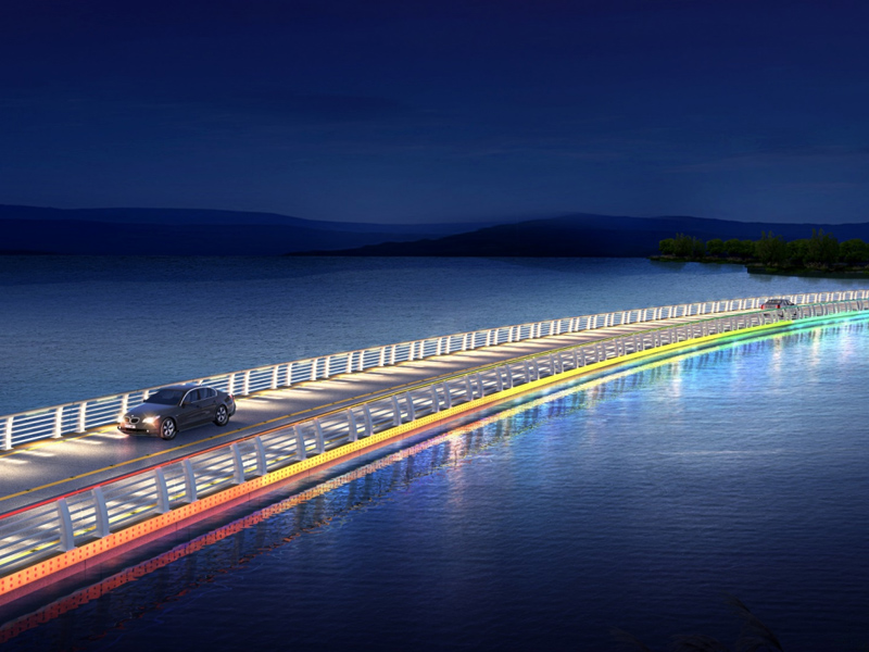 东钱湖环南湖（南线）湖滨景观提升工程—设计浮桥