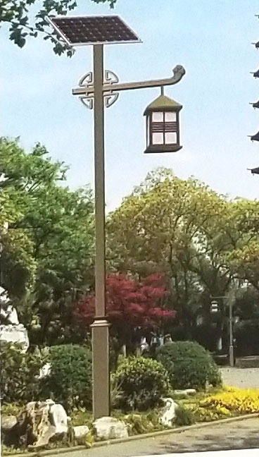 太阳能公园灯