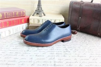 Customized high-end genuine leather gentlemen's leather shoes
