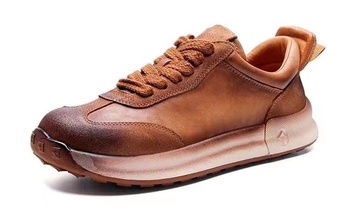 Customized high-end leather sports shoes
