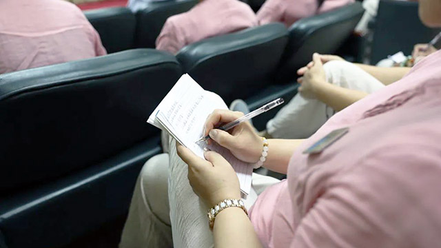 前进、学习,正是达观人的精神所在
