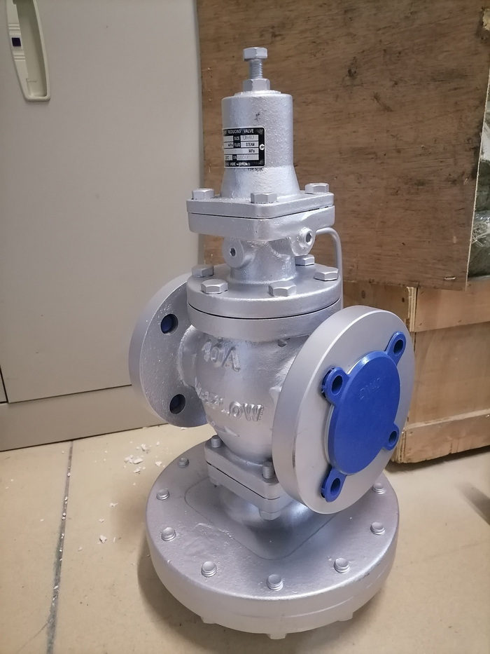 How a pilot diaphragm type pressure reducing valve for steam work?