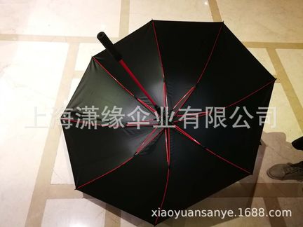黑胶防晒遮阳伞折叠长柄黑胶晴雨伞防紫外线礼品伞定制
