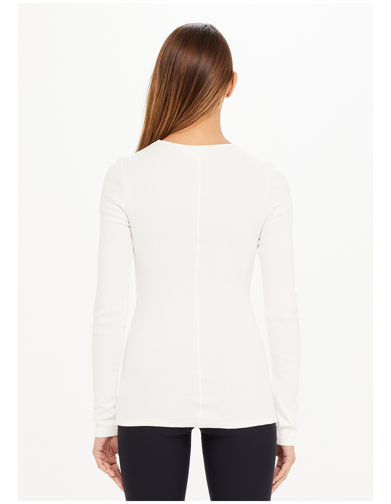 RIB CHRISSY LONG SLEEVE TOP