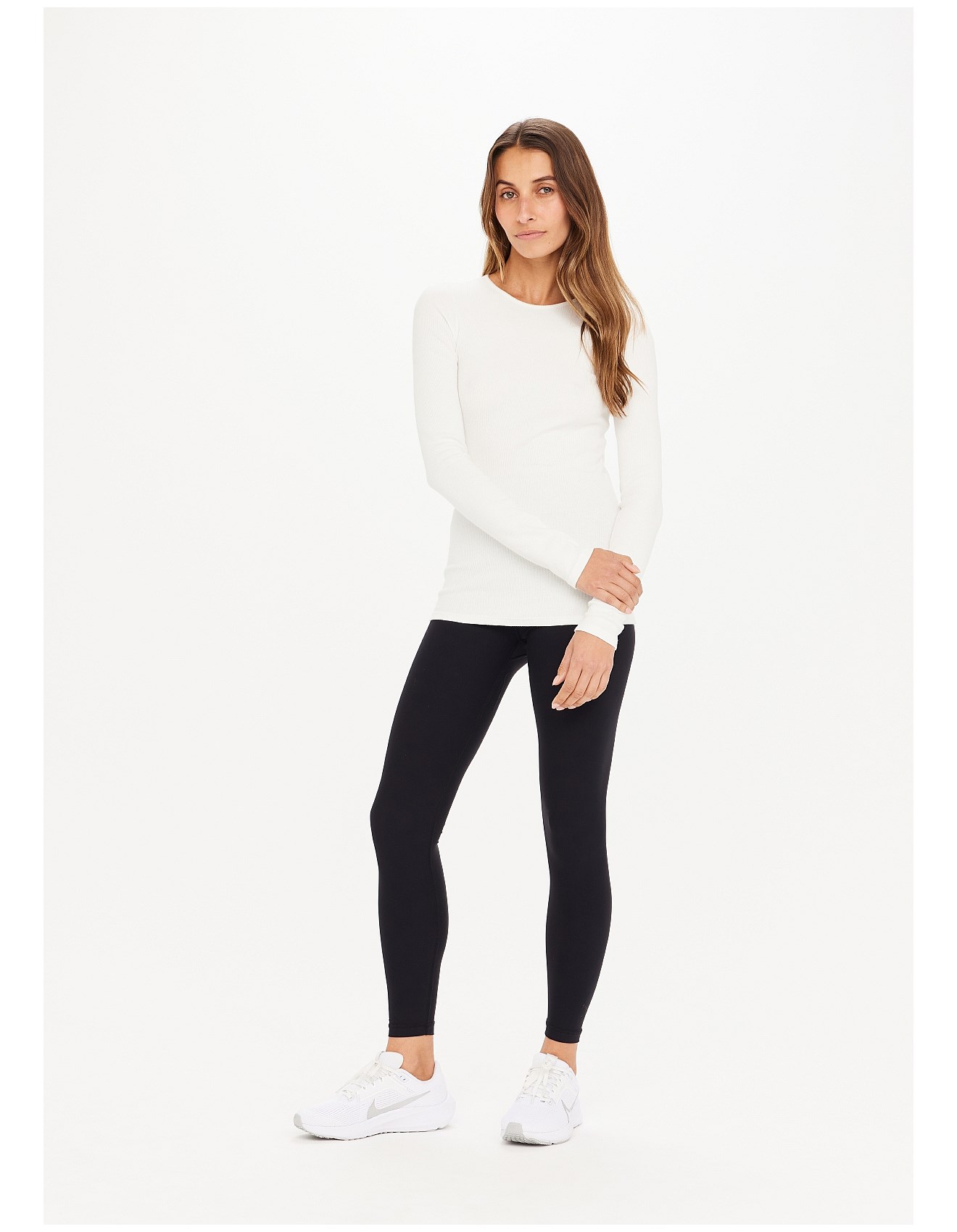 RIB CHRISSY LONG SLEEVE TOP