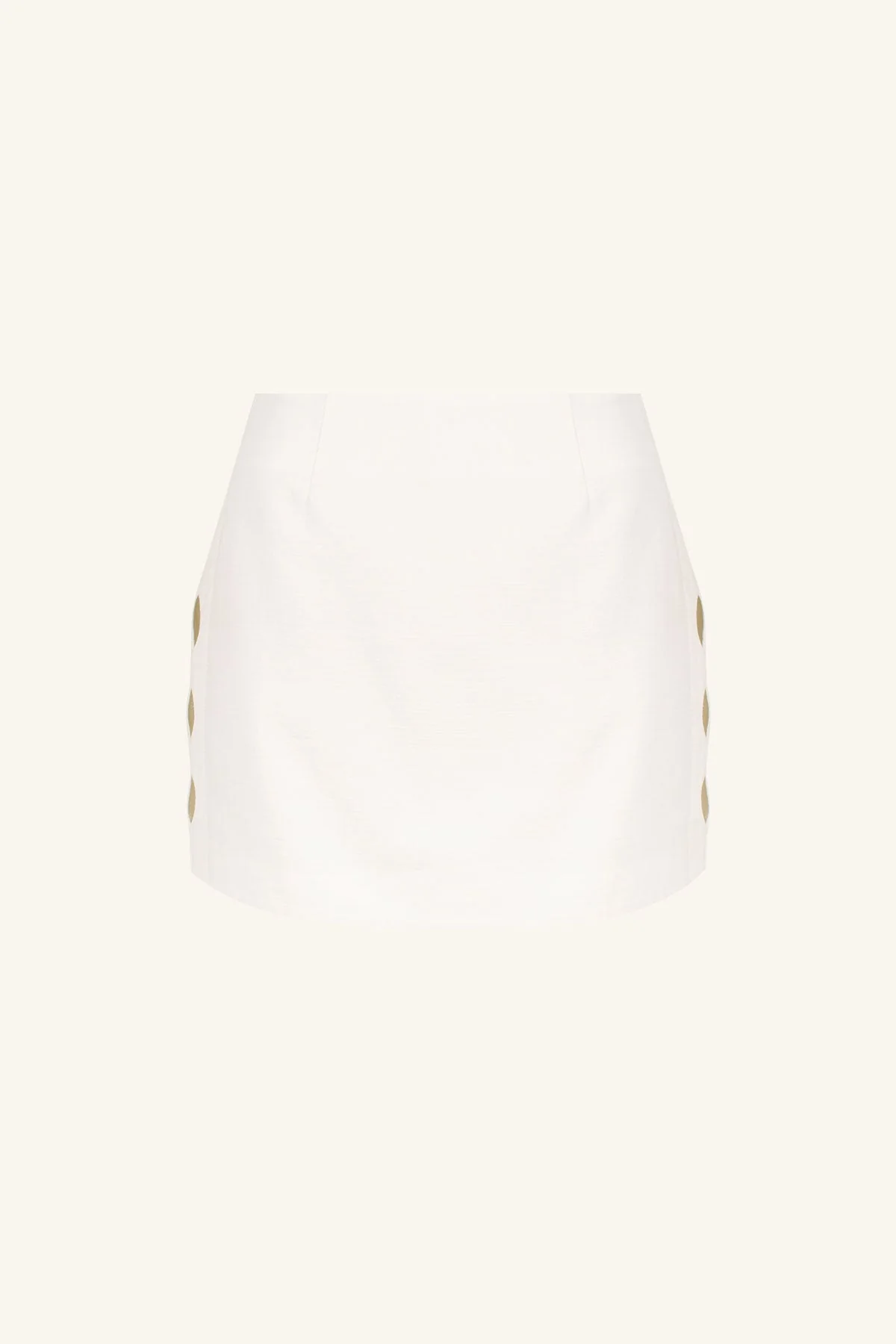 Julieta Scallop Cut Out Mini Skirt