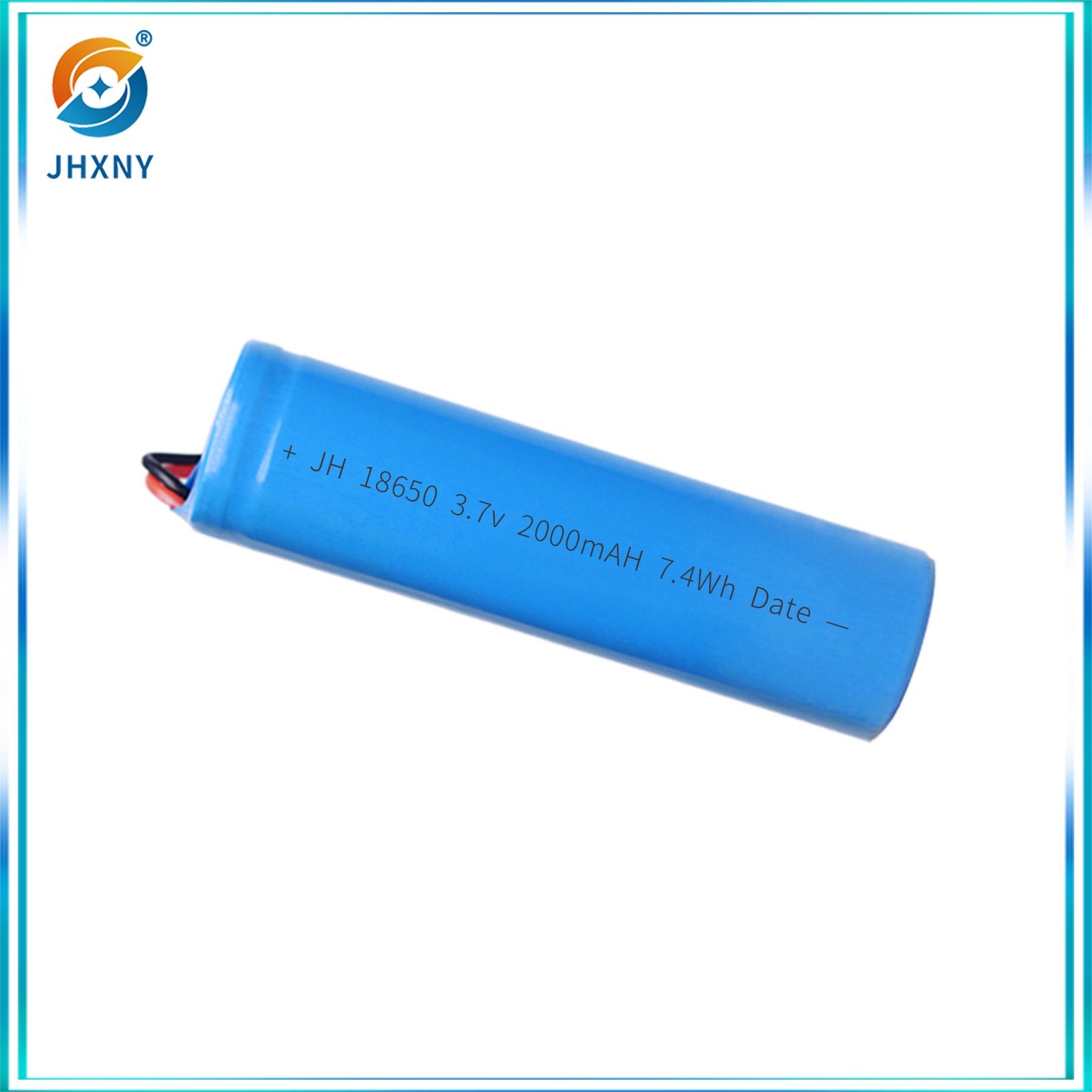 JH18650 3.7v2000mah type cylindrique batterie au lithium bâton de massage pistolet à fasce bâton chauffant produits adultes petit ventilateur