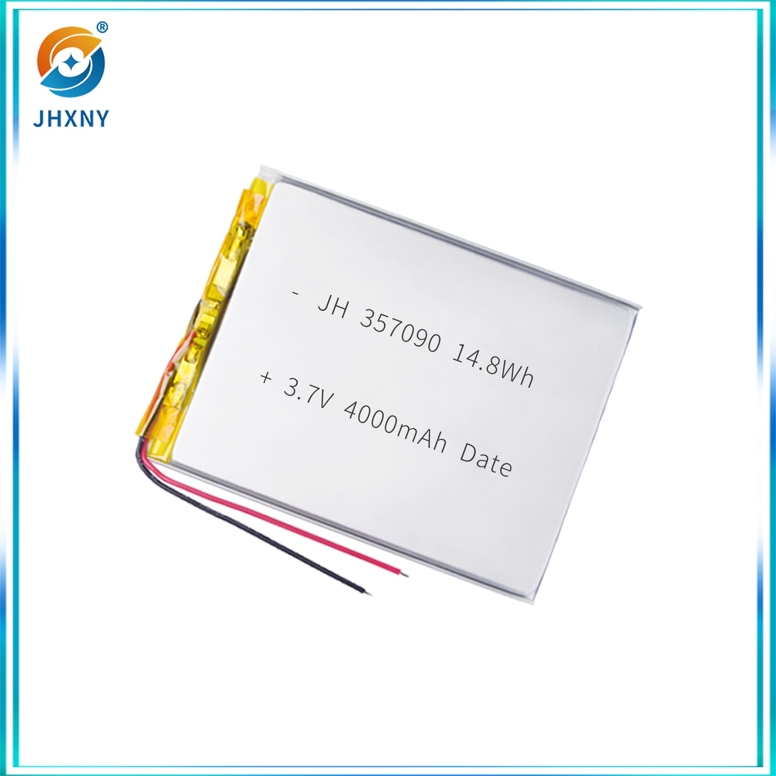 JH357090 3.7V4000mAh polymer lithium battery mobile power ceiling light learning machine Electric fan testing instrument Pet drinking machine