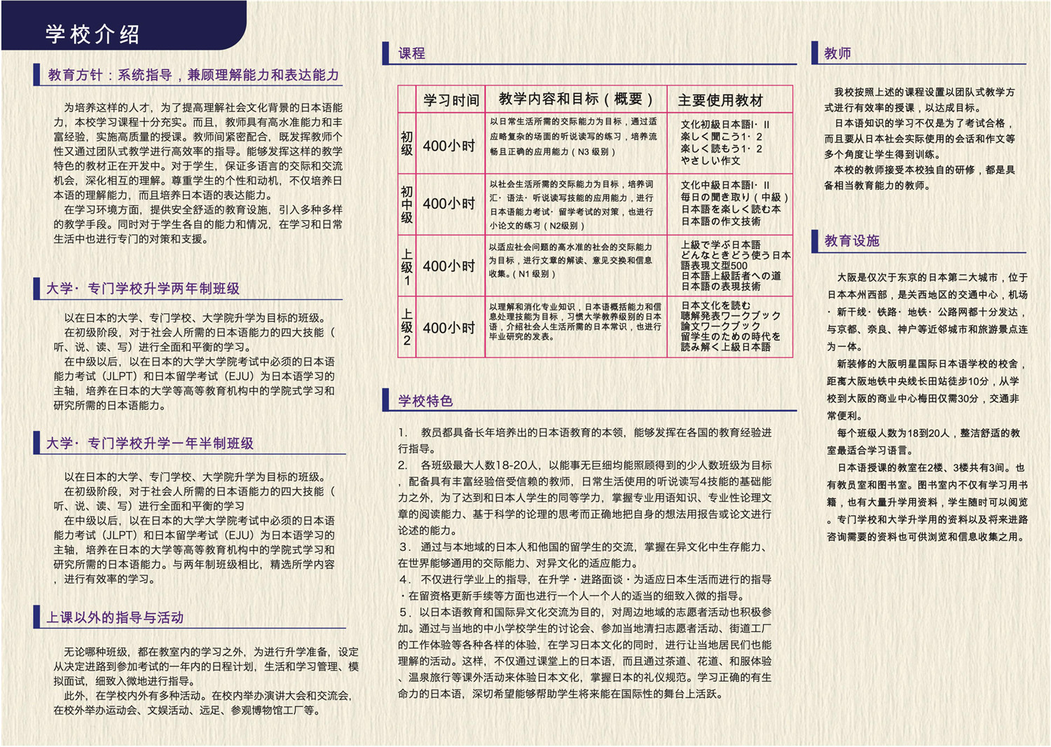 大阪明星国际日本语学校 山东金桥劳务合作服务有限公司 大阪明星国际日本语学校 山东金桥劳务合作服务有限公司