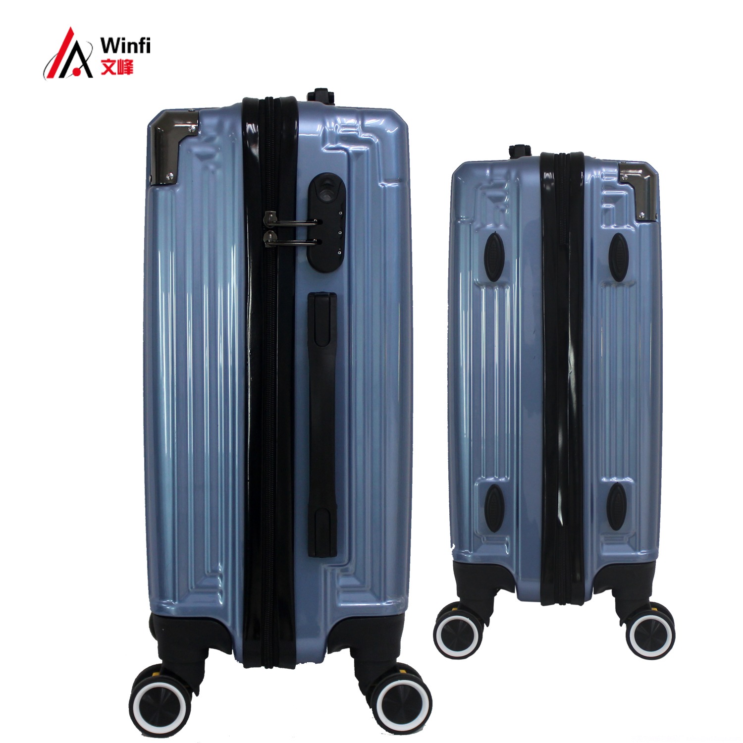 东莞拉杆箱厂家 文峰箱包厂 定制ABS+PC拉杆箱行李箱旅行箱
