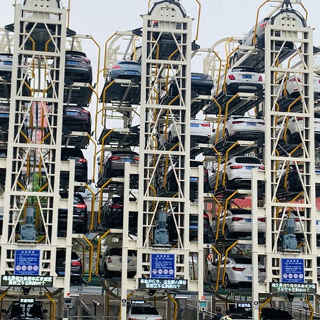 恩施市國土資源局垂直循環類立體停車設備