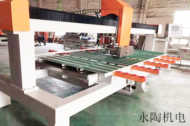 3200型数控双刀头岩板桥式切割机