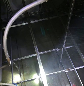 大型水箱——清洗后