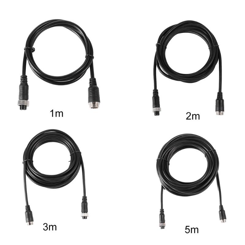 20M/3M/5M 4Pin Aviation Head Male to Female Power Video Cable Bus Waterproof Connection Extension Wire Cord