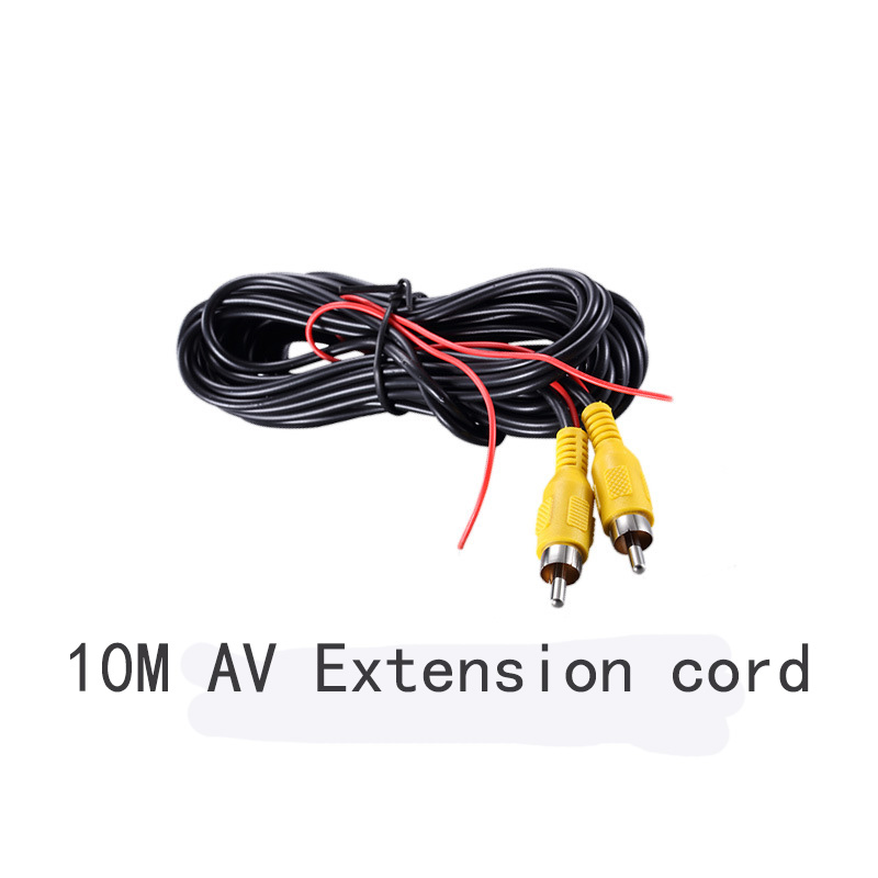 1M 2.5M 5M 8M 10M 15M 20M High Quality AV Extension Cable for Vehicle Camera Trigger Control RCA Single End Extension Cord