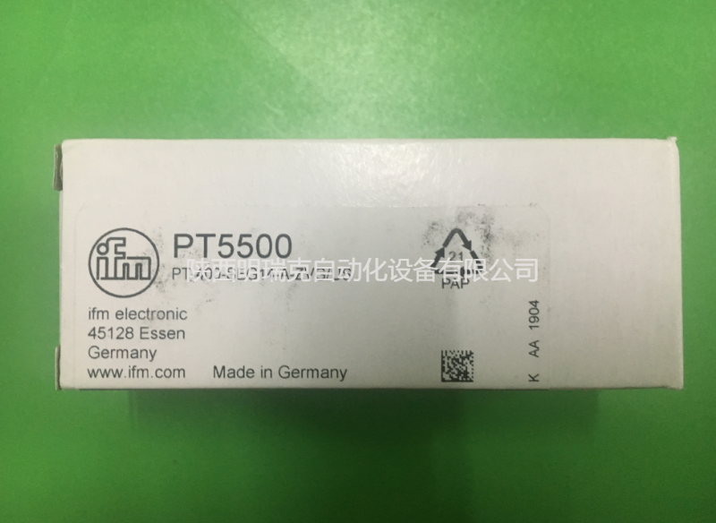 德国易福门IFM压力传感器PT5502 现货销售1