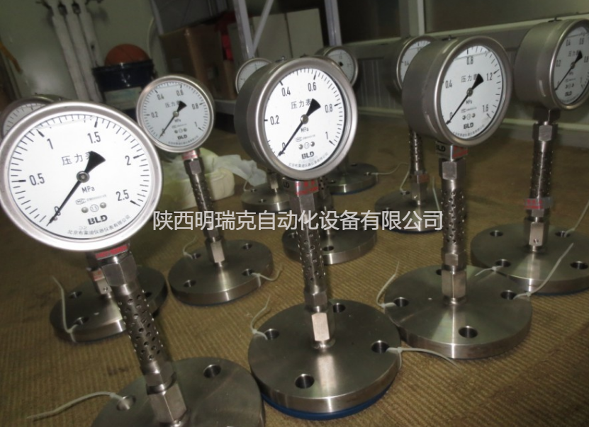 BLD布莱迪隔膜耐震压力表YTHN-100 0-1.6MPA1
