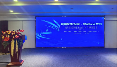 聚焦法治保障 共探民营经济高质量发展路径