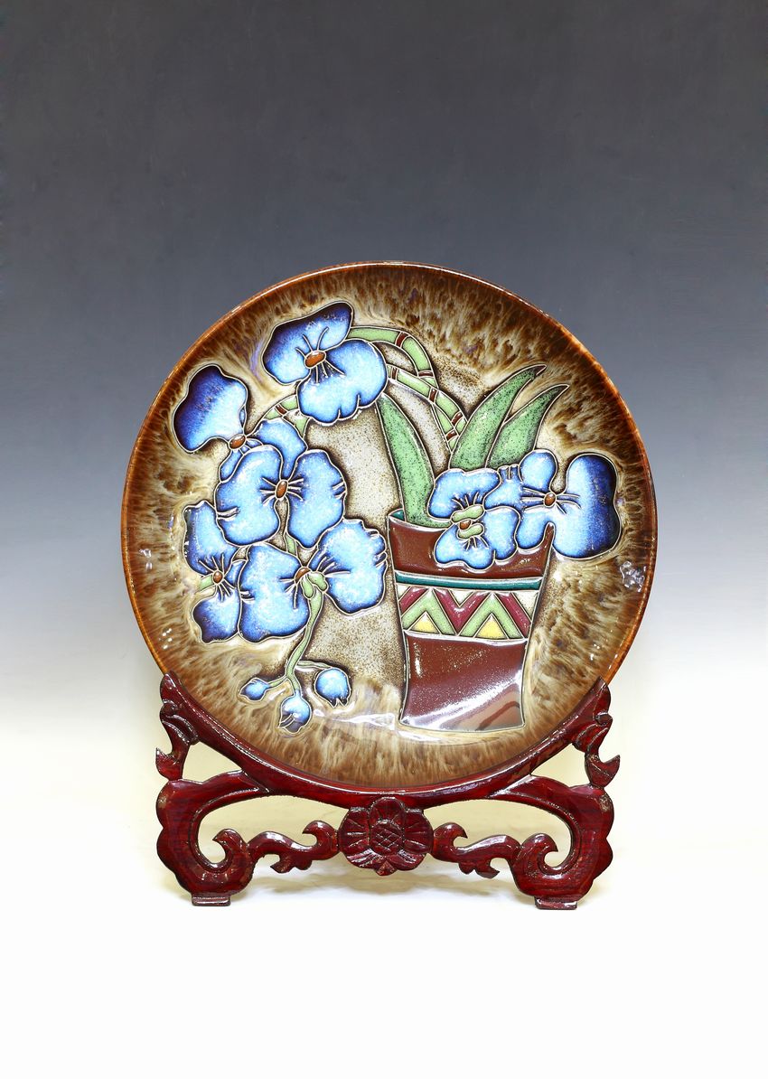 Art painted pottery 18