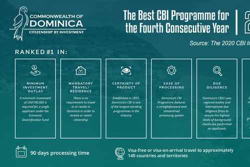 报告称多米尼克国是投资入籍最佳目的国