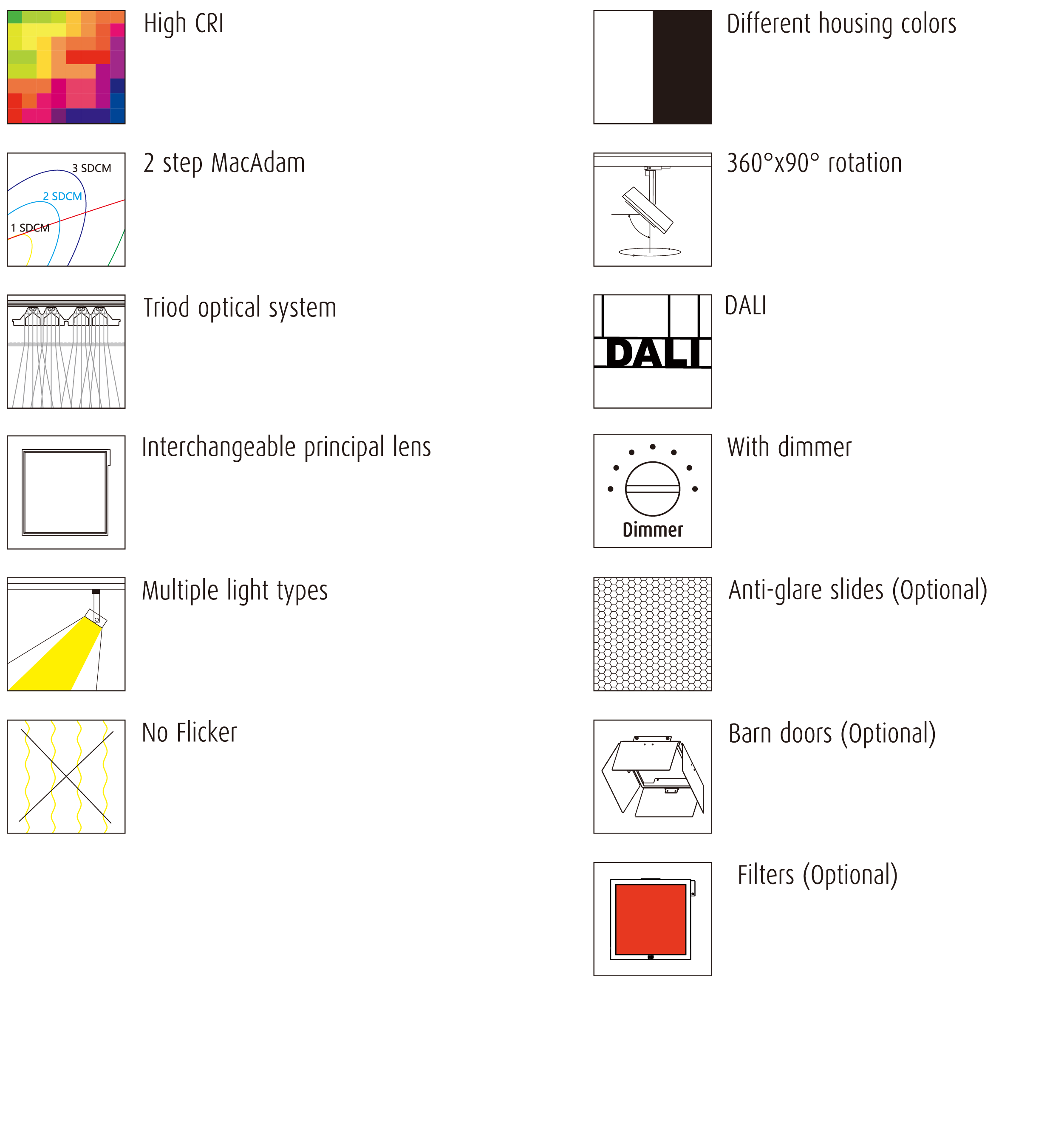 Tracron M6 Museum Tracklight. Great Light, Great Museums. AKZU, museum lighting, museum lighting design, museum track light, museum light, museum cabinet lighting, art museum lighting, gallery lighting, gallery lighting design, exhibition lighting, exhibition lighting design.