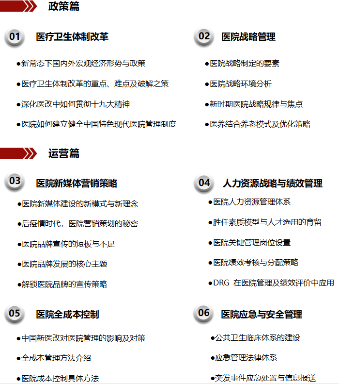 美容医院高管培训班哪里有