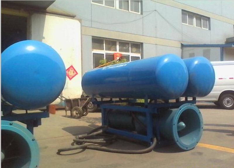 漂浮式潛水軸流泵