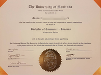 加拿大曼尼托巴大学毕业证样本图片购买