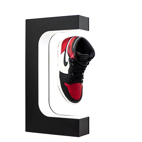 Levitating shoe display Stand cheap case diy  nike sneakers