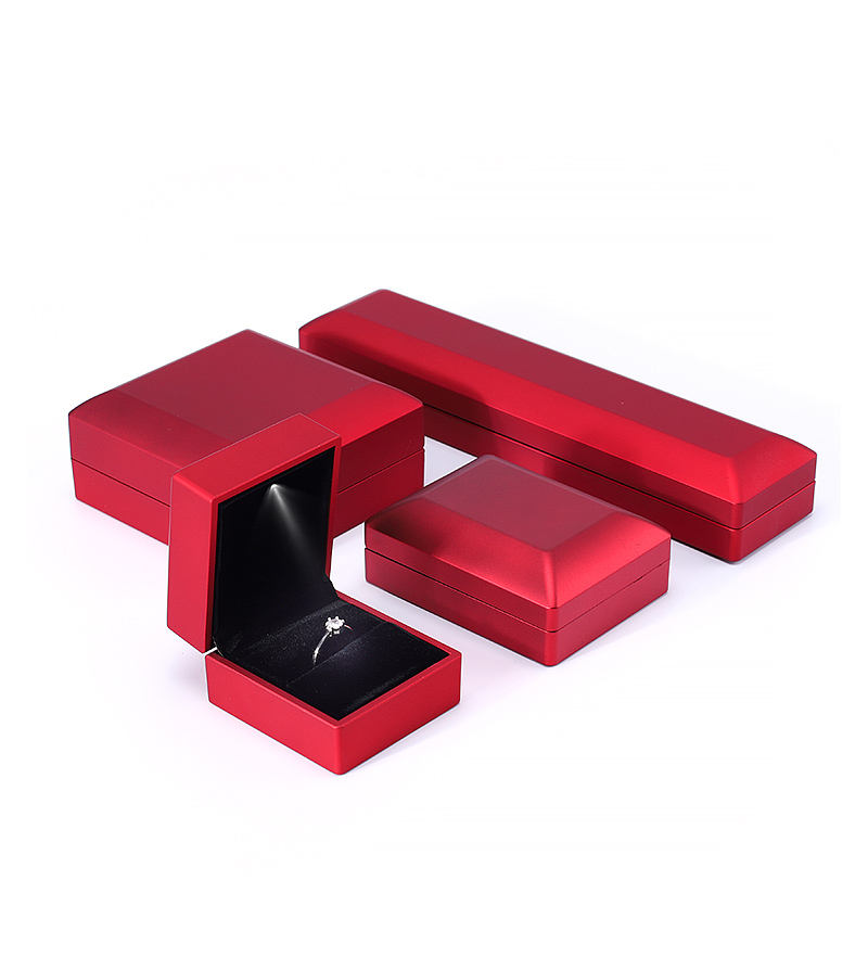 LED light diamond ring box (model: JB-01)