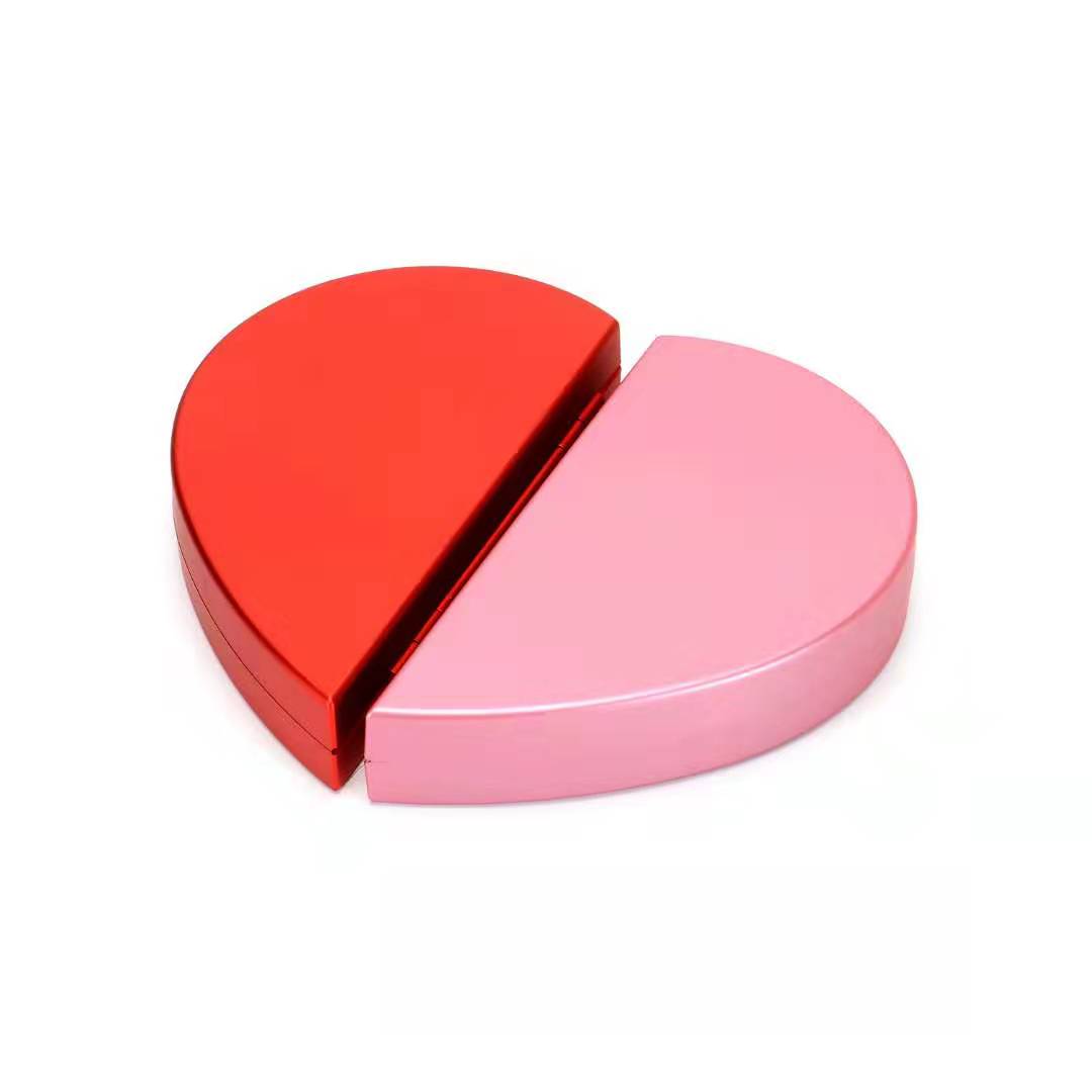Heart Shape Rose Flower Ring Box (JB-08)