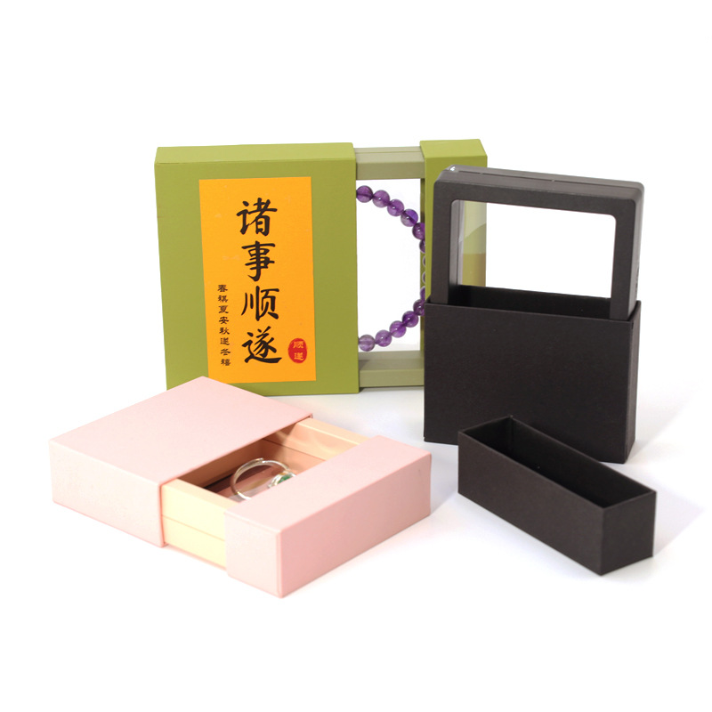 Transparent film suspended drawer box (JB-14A 15A 16A)