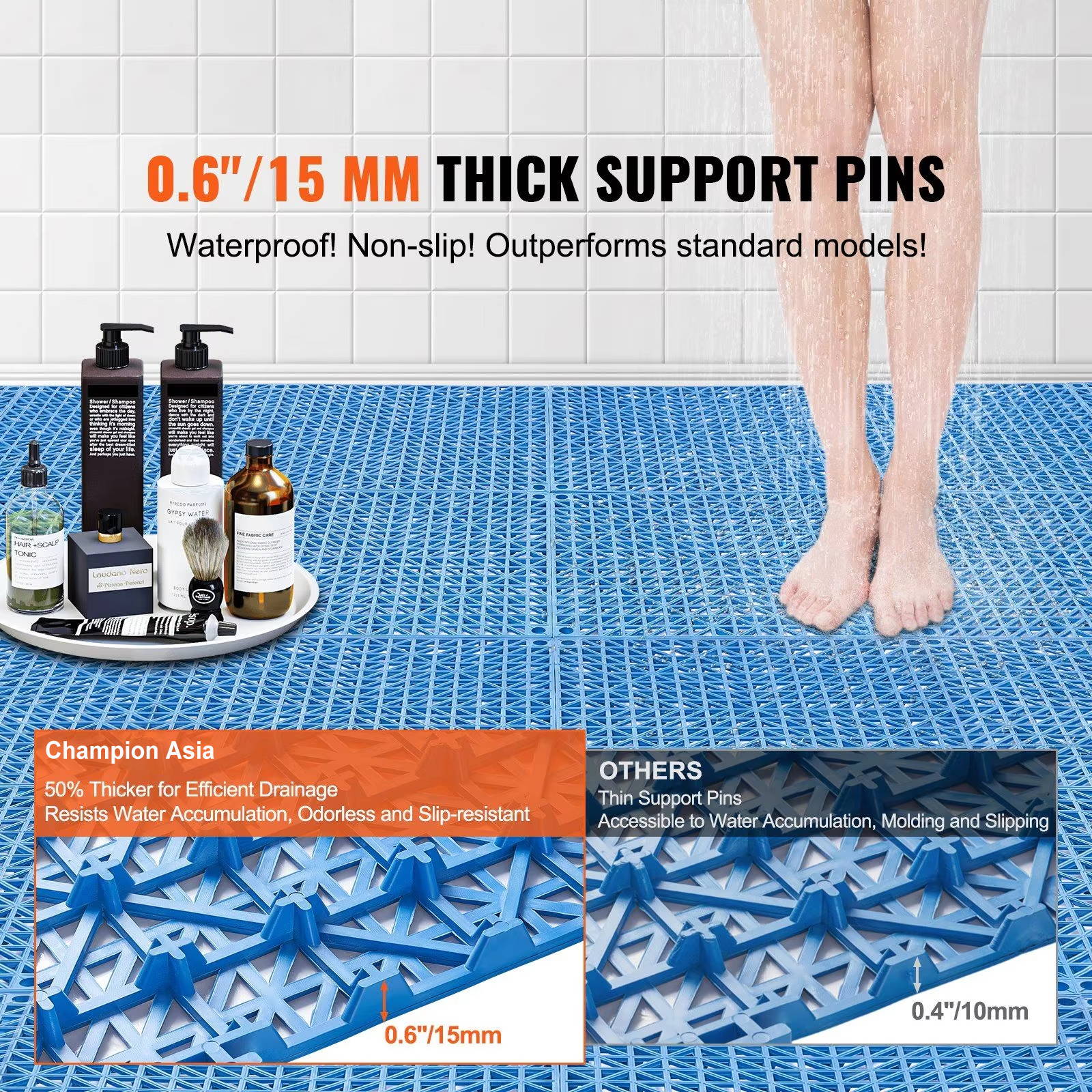 Interlocking Drainage Tiles