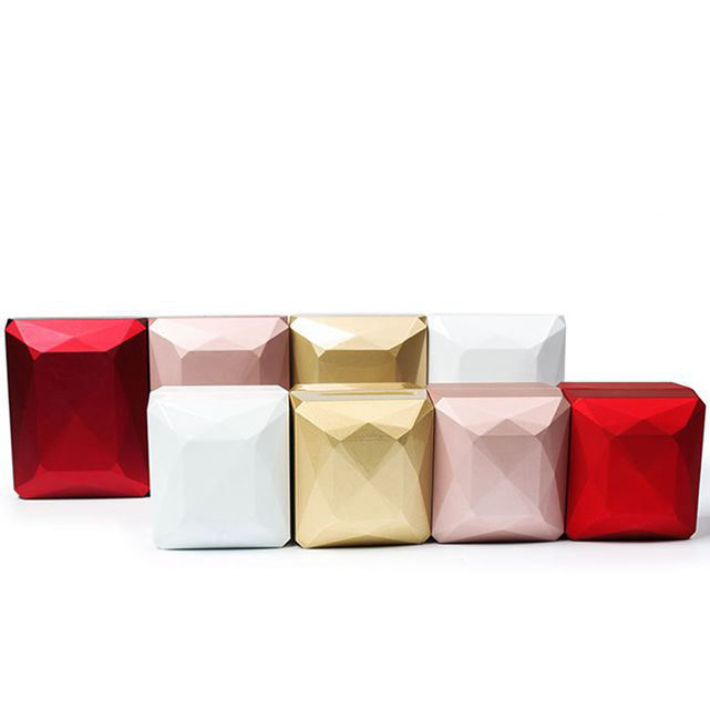 Diamond Shape LED Light Jewelry Box (model: JB-12)