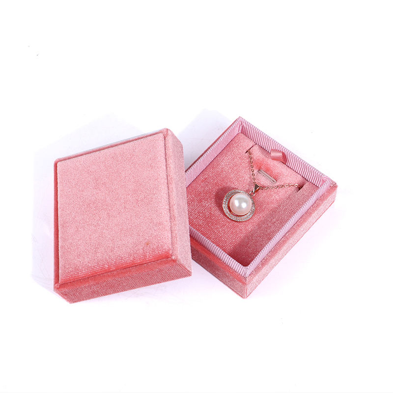Right Angle Velvet Cloth Jewelry Box (model: JB-32)